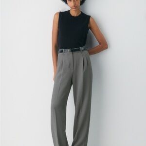 Aritzia Wilfred Classic Gray Trousers